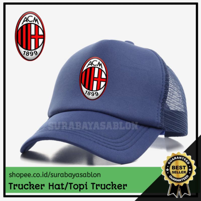 Topi MILAN Trucker Jaring - Topi MILAN MILANISTI Banyak Warna Pria Wanita