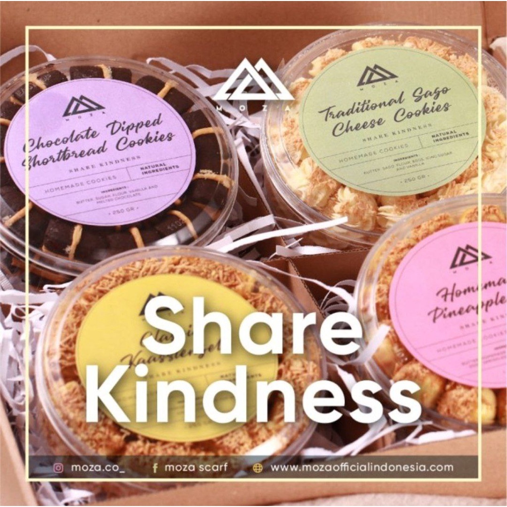 

Hampers Cookies MOZA - 4 of KINDNESS