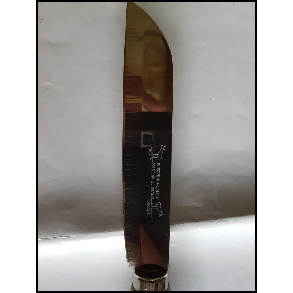 

BEST DEAL PISAU OKAPI CAP KAMBING / PISAU DAPUR SUPER TAJAM PISAU OKAPI CAP KAMBING 100% ORI MADE IN GERMANY