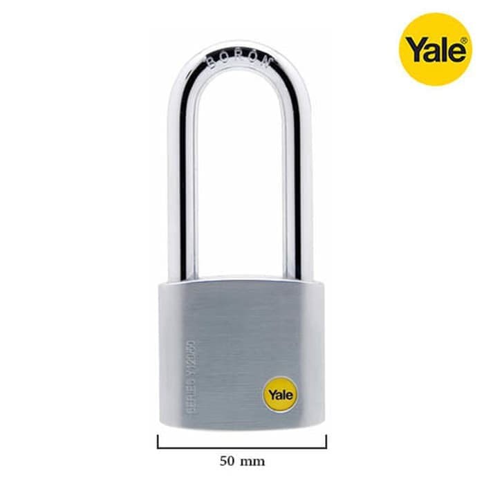 Yale Y120-50-163-1 Padlock Gembok 50mm Panjang Silver