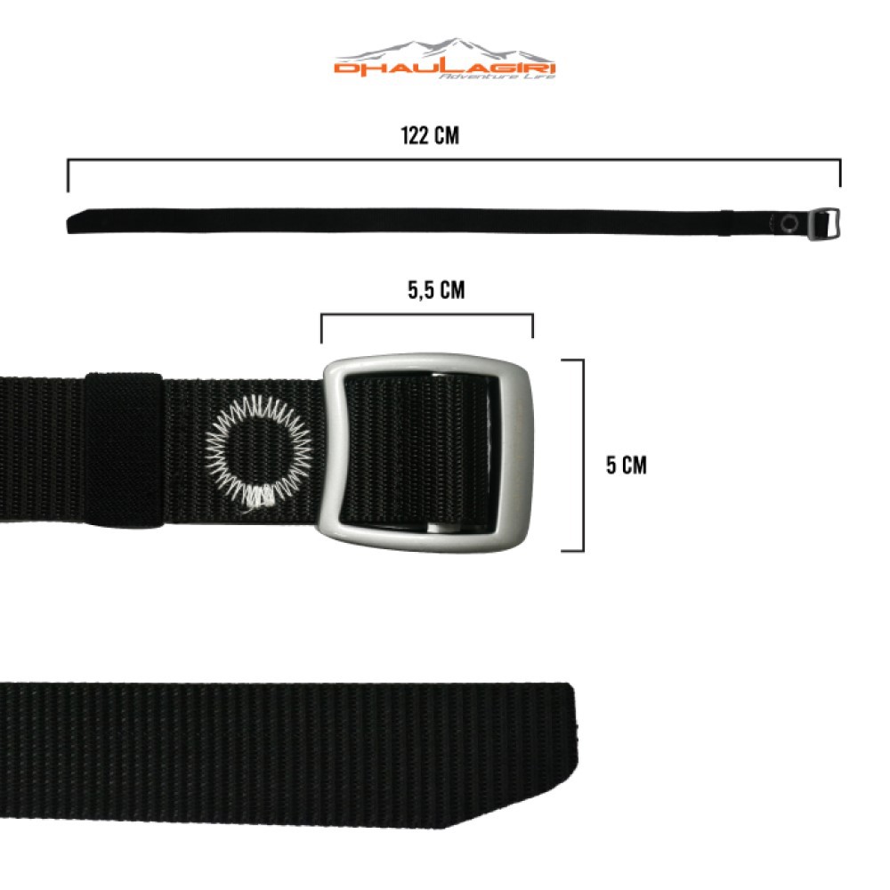 Gesper Belt Nylon 02 Dhaulagiri Sabuk Celana Ikat Pinggang Outdoor Camping