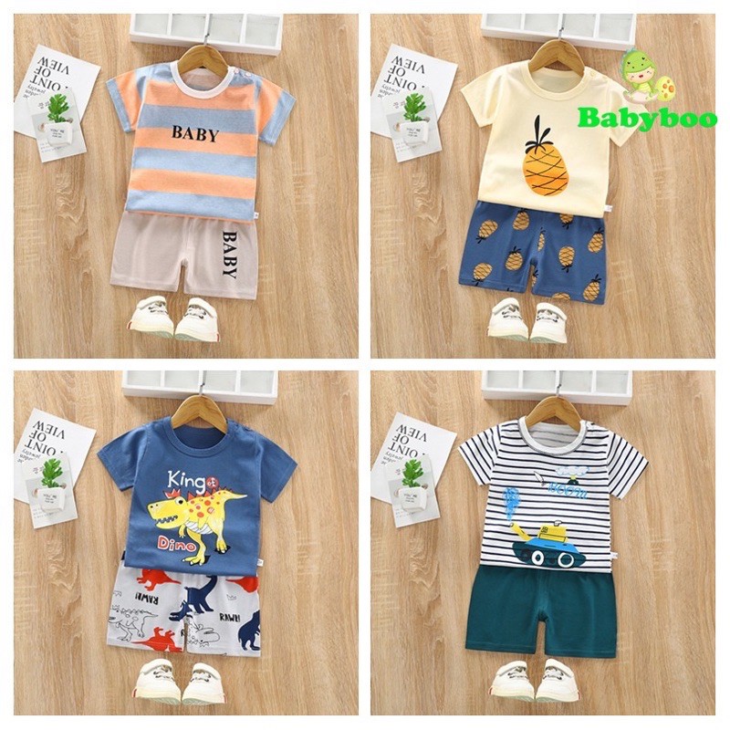 (0-24m) Setelan Baju Bayi/Setelan Lengan Pendek/Setelan Baju Bayi Lengan Pendek