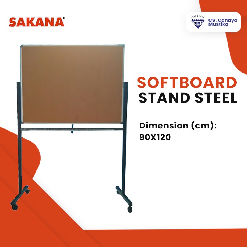 

Jual Papan Softboard Stand Steel Papan Pin Sakana Uk 90x120 Di Malang