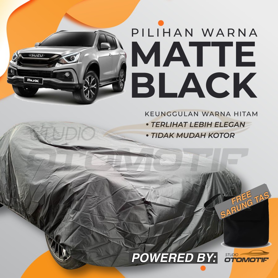 BODY COVER WATERPROOF ISUZU MUX / SARUNG COVER MOBIL ISUZU MUX