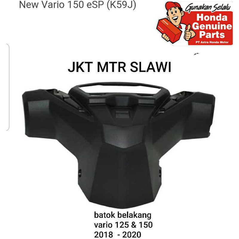 Batok belakang cover handle rr new vario 150 new thn 2018-2020 asli honda