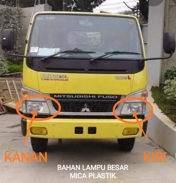 Headlamp lampu besar colt diesel canter turbo ps110 125 136