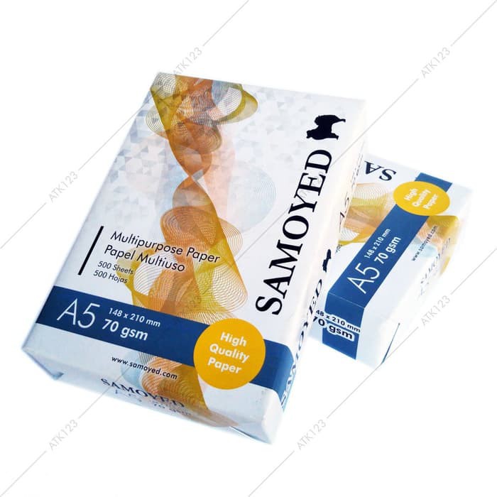 

Kertas HVS A5 70 gsm - Samoyed/ATKProject