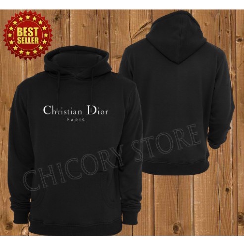 Jaket Sweater Hoodie CHRISTIAN DIOR PARIS Keren Pria & Wanita DIOR