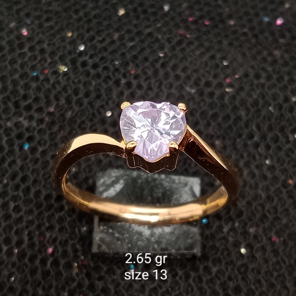 Cincin Emas 17K - 2.65 gr Kadar 750 - 309