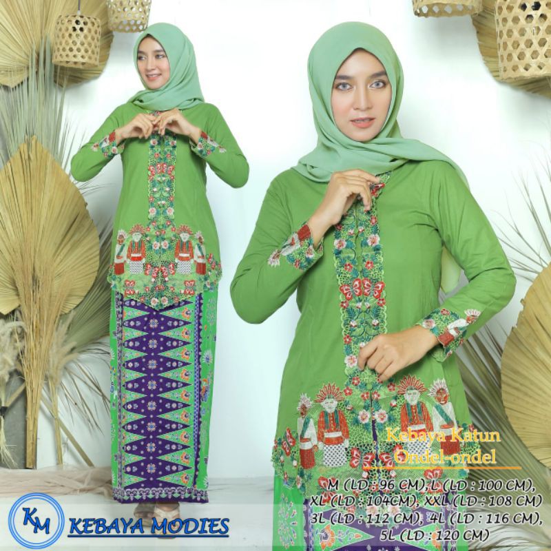 Terlaris / kebaya encim bordir /encim Betawi / encim ondel ondel / atasan kebaya