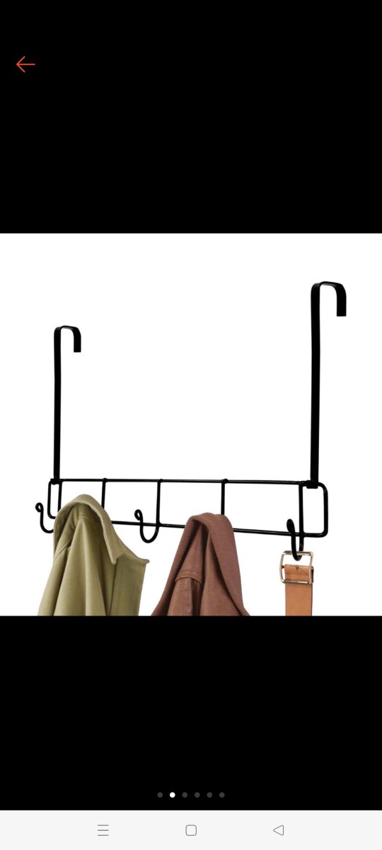 Kapstok Gantungan 5 Hook Serbaguna