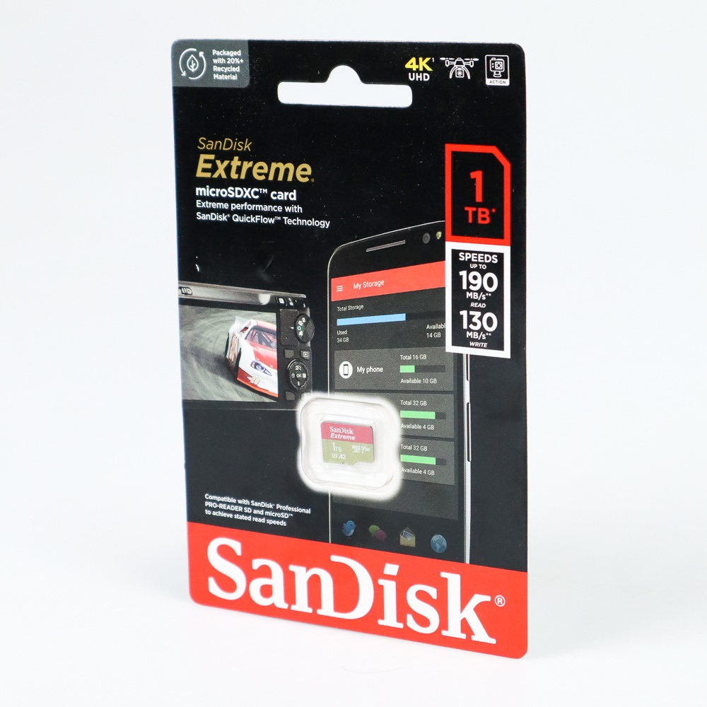 Sandisk MicroSDXC Extreme V30 A2 U3 4K 1TB - SDSQXAV-1T00