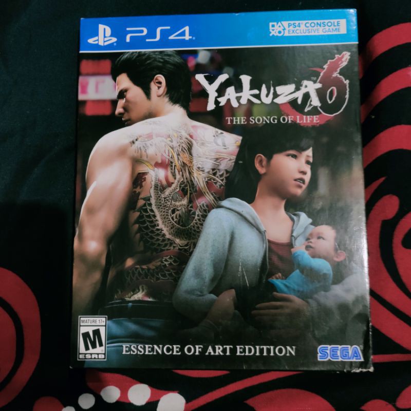 BD PS4 Yakuza 6 Song of Life Artbook Edition reg All