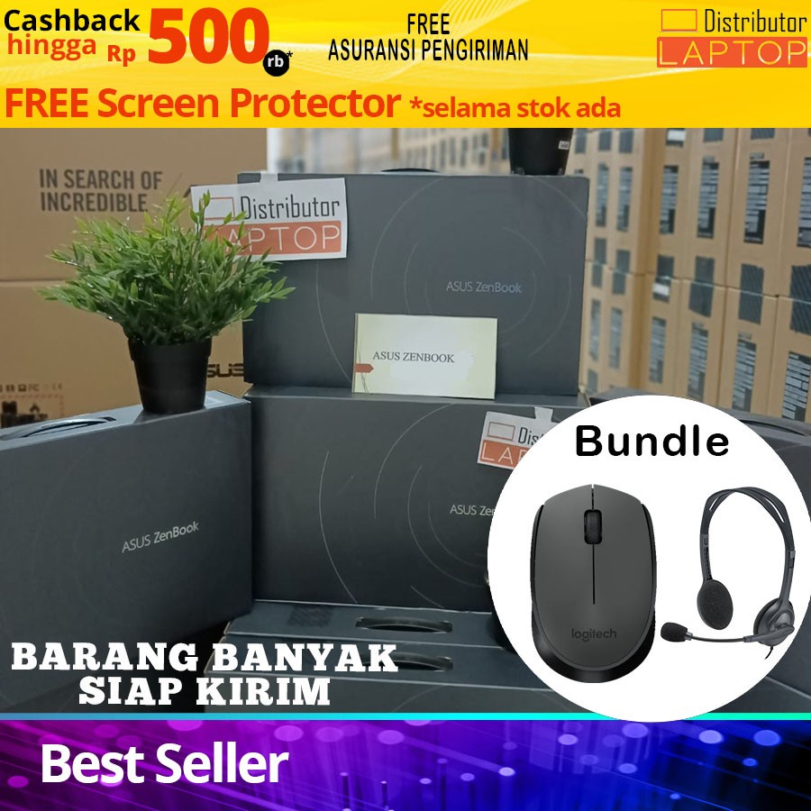LAPTOP ASUS ZENBOOK 14 UX3402ZA / CORE i7 1260P / RAM 16GB 512GB SSD / 14 INCH 2.8K OLED / WINDOWS 11 OHS - CICILAN 0%