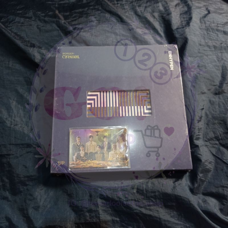 ENHYPEN BORDER:CARNIVAL UP SEALED + GIFT ALADDIN FIRST PRESS