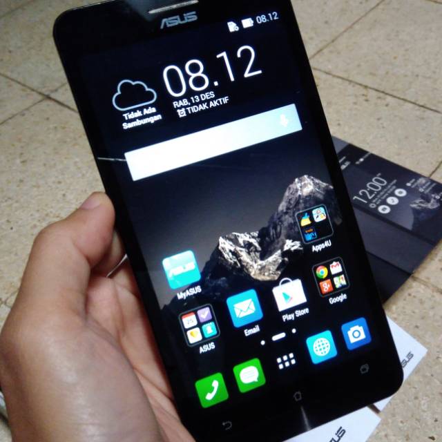 Murah Asus Zenfone 6 Hitam (kondisi : second lcd rusak)