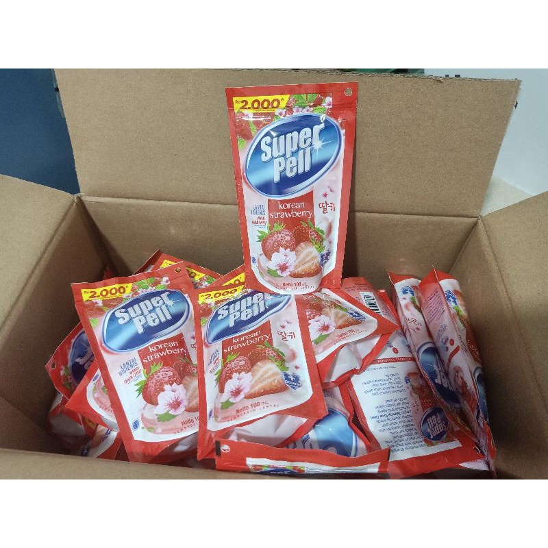 Super Pell Korean strawberry 100ml