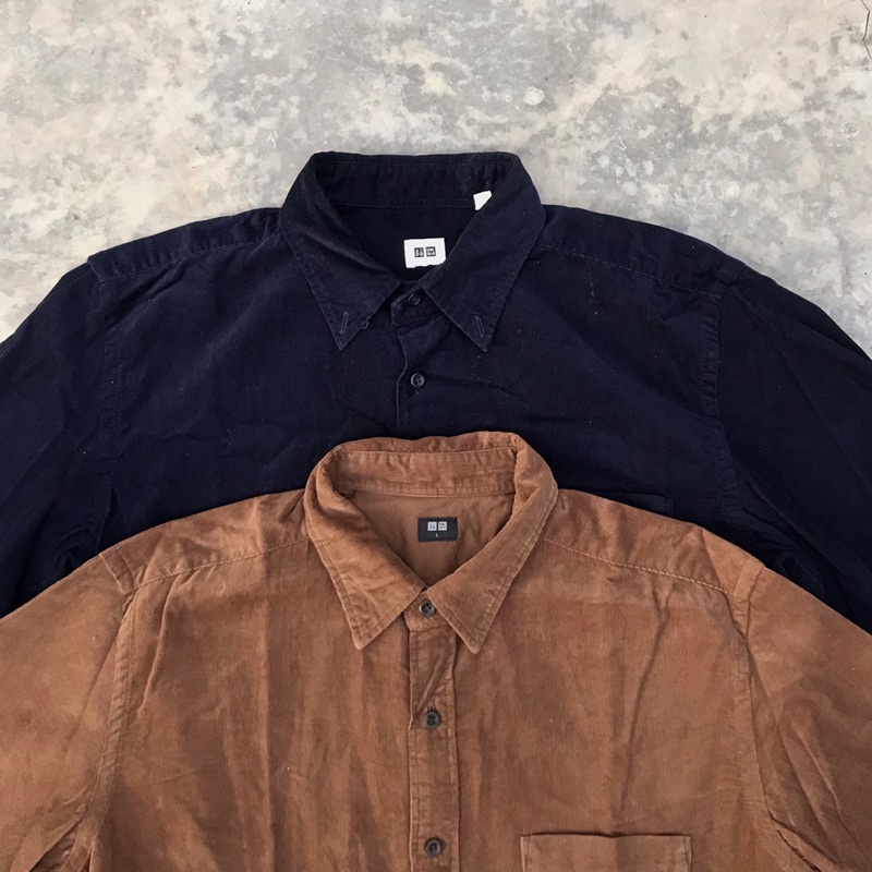 uniqlo corduroy shirt