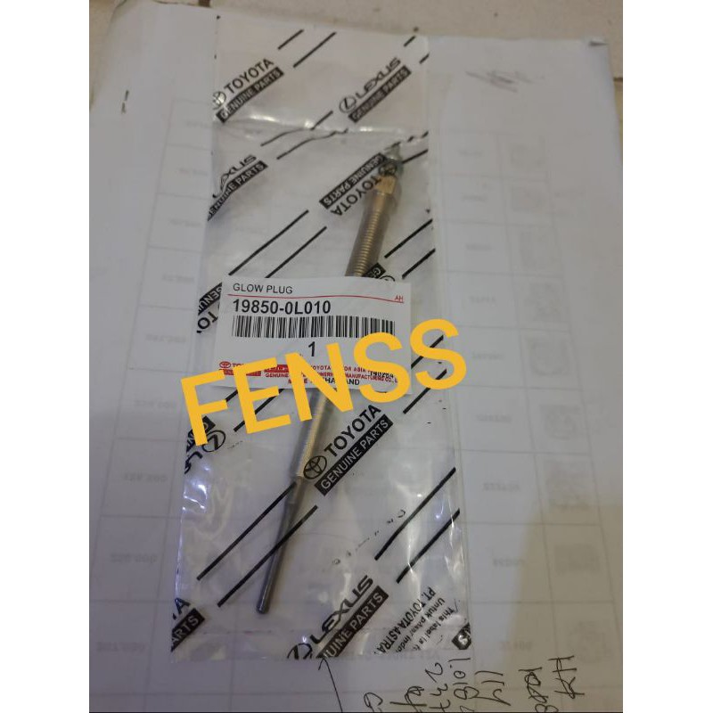 Busi pemanas innova hilux fortuner diesel