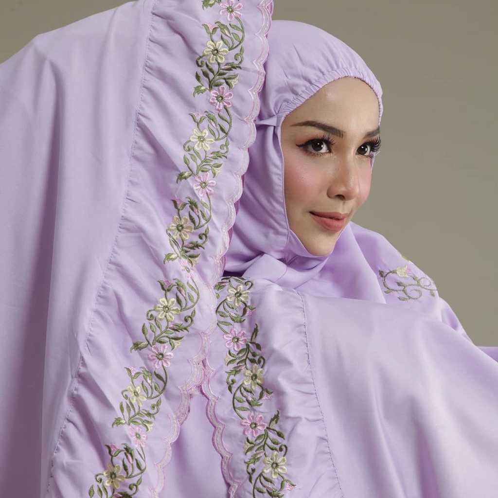 Mukena Aisyah Katun Bordir Dewasa