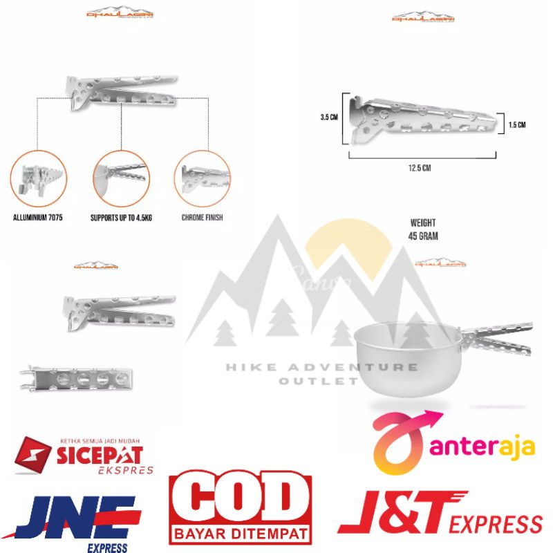 Pot Handle Dhaulagiri Penjepit Panci