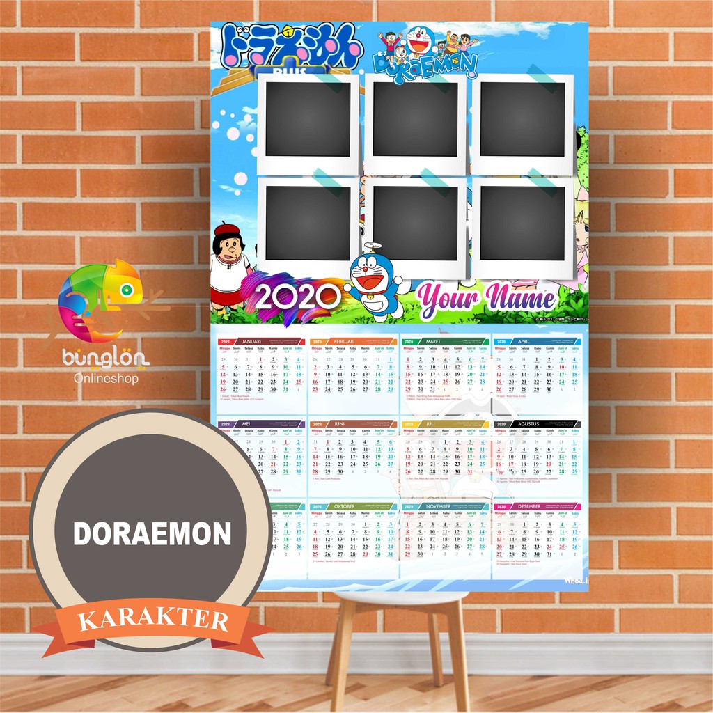 

Kalender Foto Karakter Kartun A