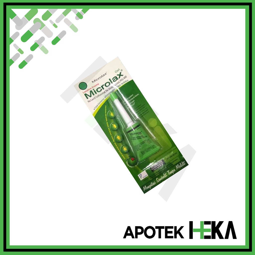 Microlax Gel 5 ml - Obat Pencahar Sulit BAB (SEMARANG)