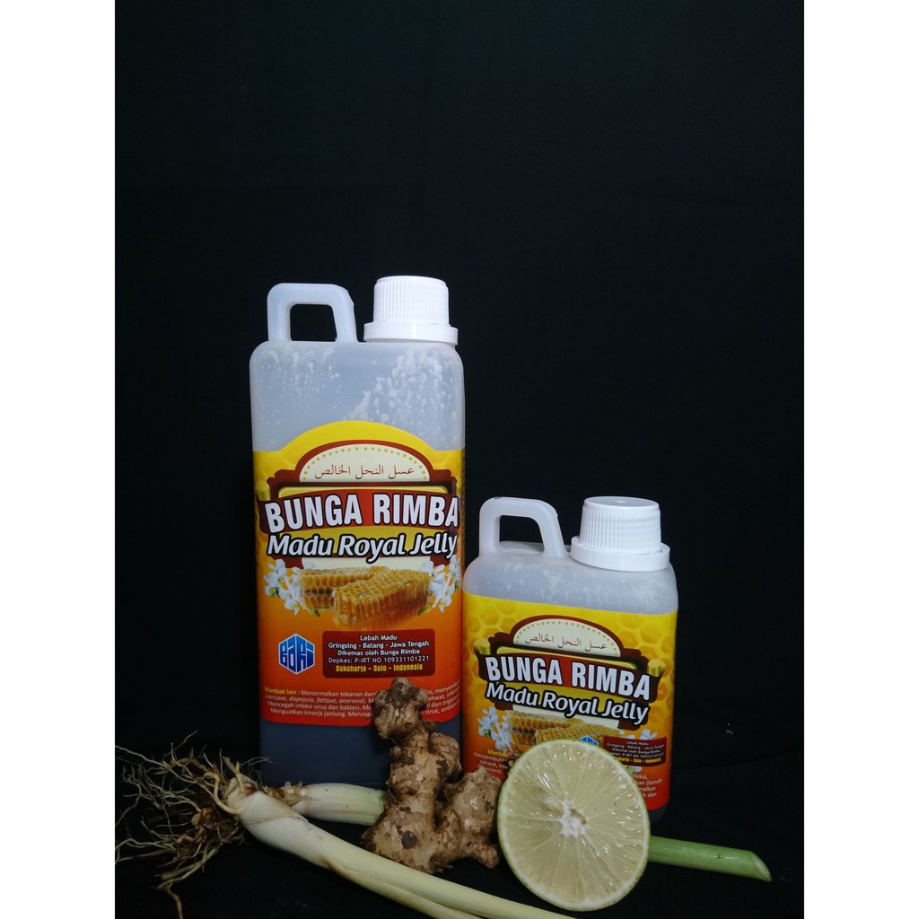 

Madu Murni Bunga Rimba Royal Jelly Kemasan 0.5Kg