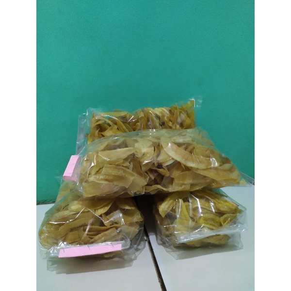 

Kripik pisang asin gurih khas sukabumi