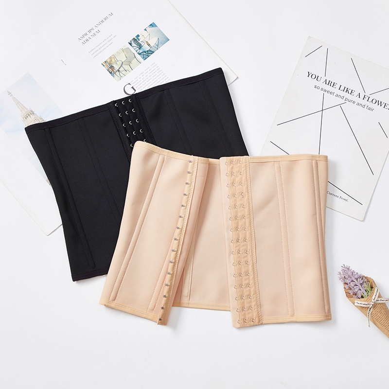 8 tulang Waist Shaper Korset Peramping Perut dan Pinggang Pasca Melahirkan Elastis Nyaman L/XL/XXL