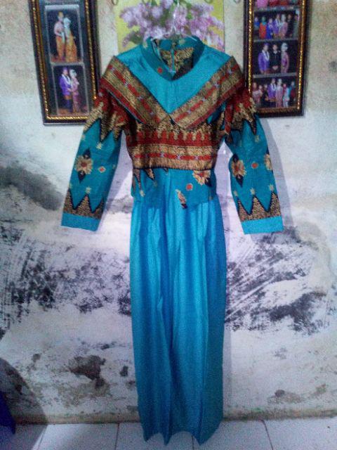 Wou Batik Jasmine Family Maura Couple - Sania Ruffle Batik Couple Ori Ndoro Jowi Dnt Garansi - Kg006