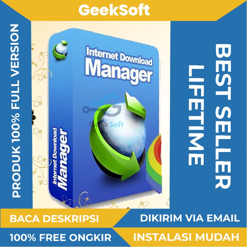 [FULL VERSION] Internet Download Manager Lifetime Pro -  IDM 2023 untuk manajemen unduhan file manajer yang lebih efisien dan cepat