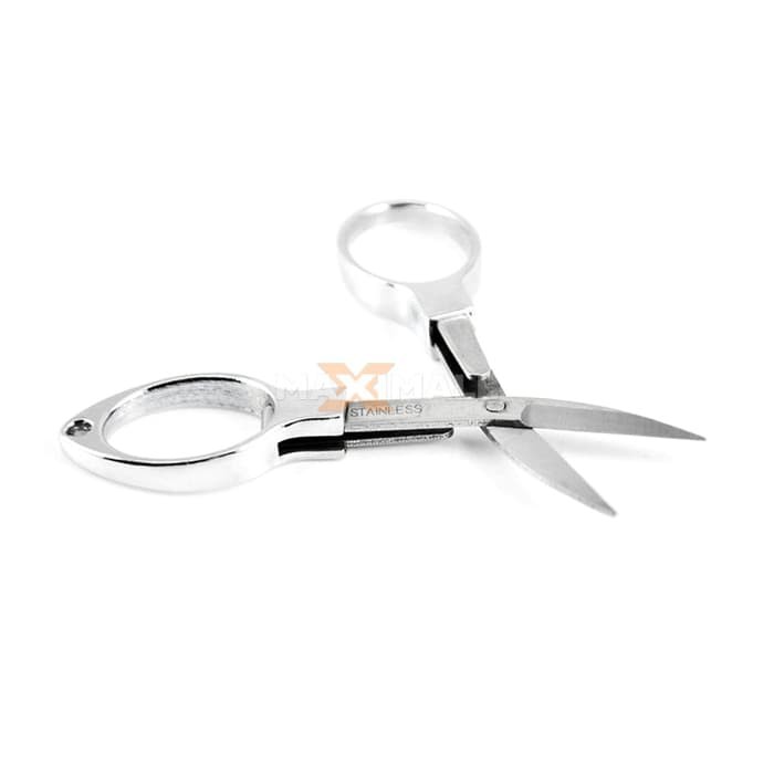 

ra148 Portable Folding Scissors/ Gunting Lipat Mini EDC (Stainless