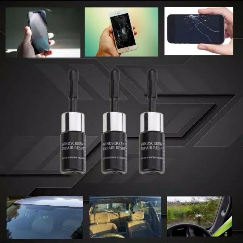 Lem Kaca mobil dan hp retak original reparasi kaca