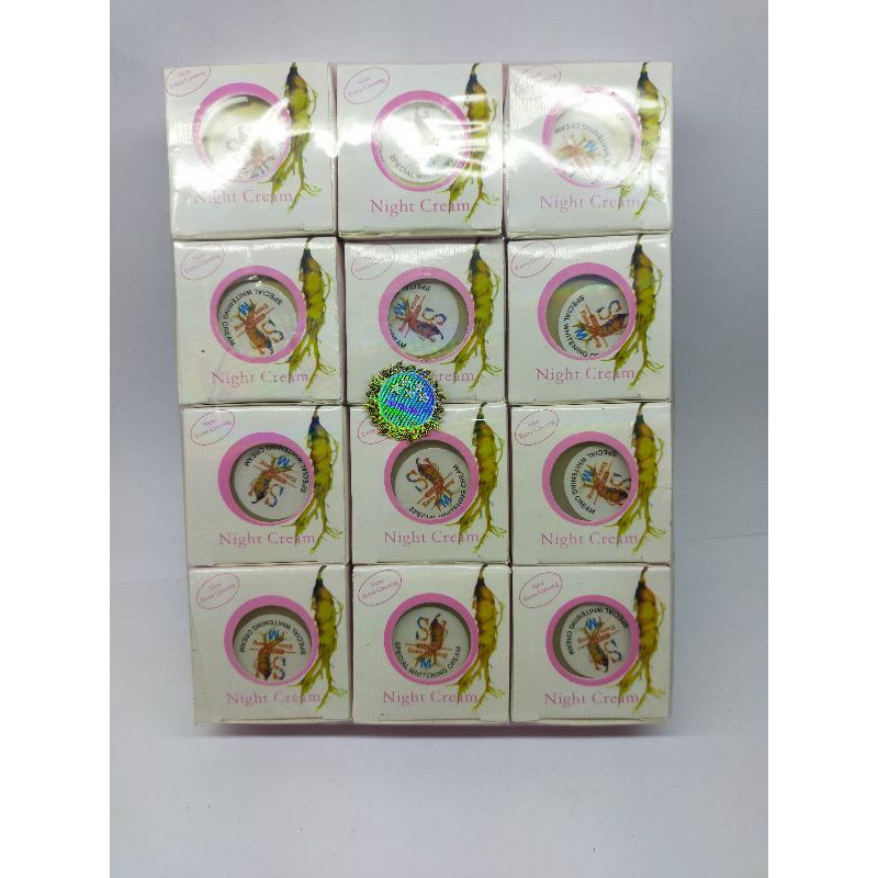 CREAM SJ GINSENG MALAM LUSINAN//CREAM SJ GINSENG LUSINAN
