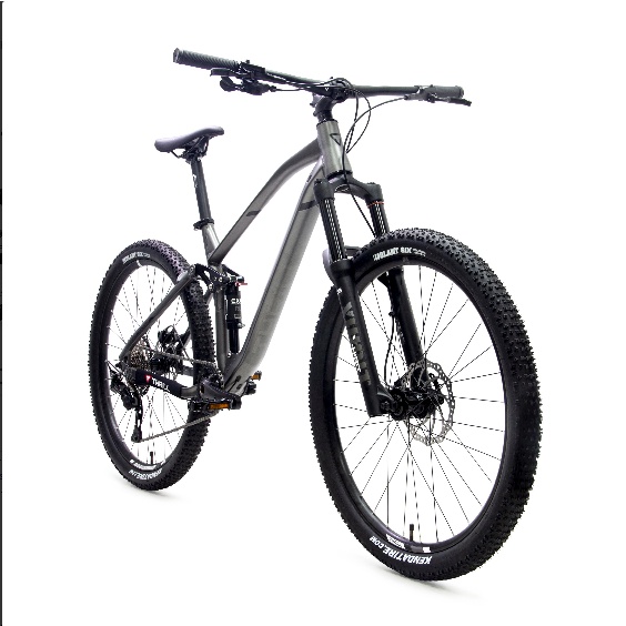 SEPEDA GUNUNG MTB 27.5&quot; X 17&quot; BA THRILL FERVENT 1.0 T120 10SP GREY BLACK