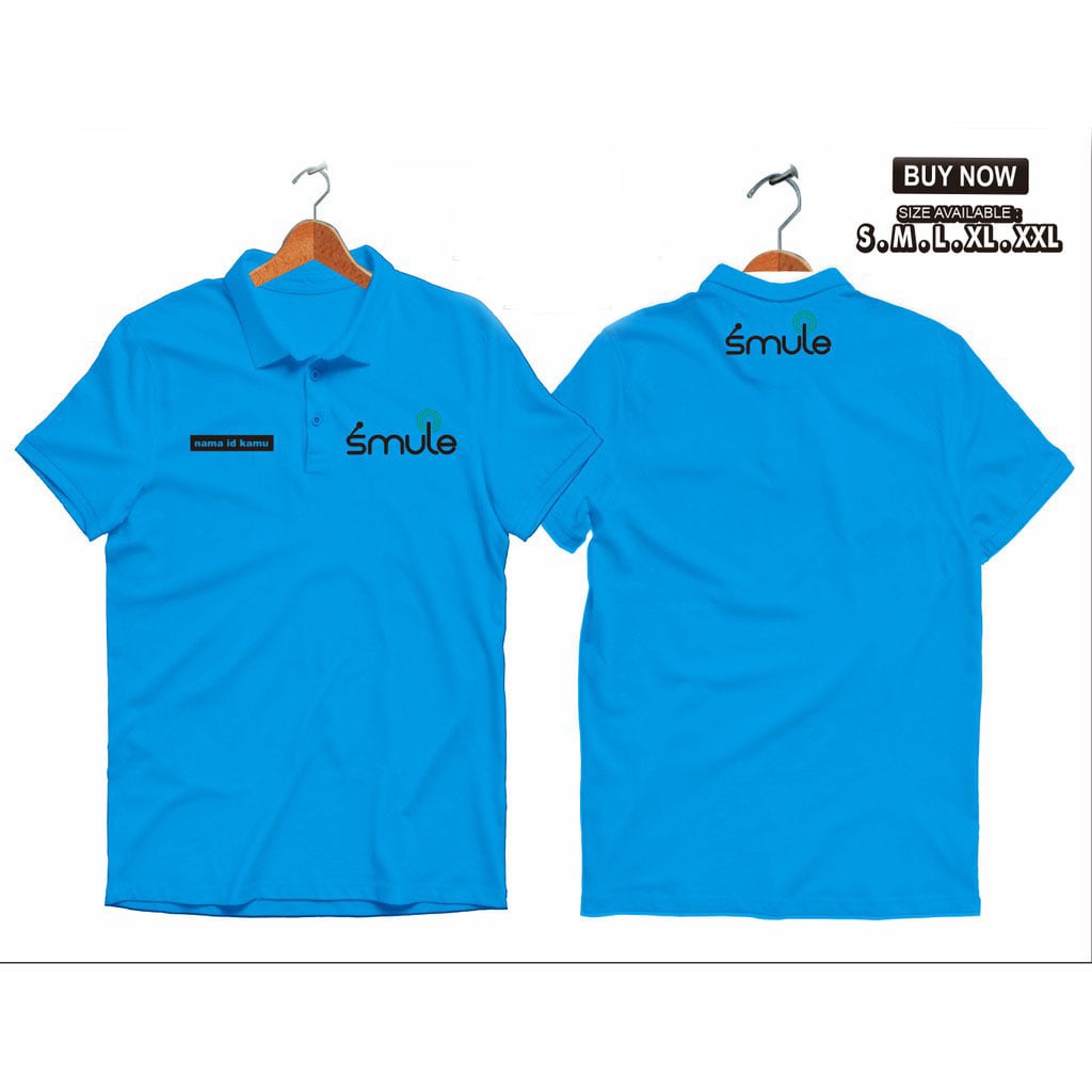 poloshirt smule / kaos kerah smule
