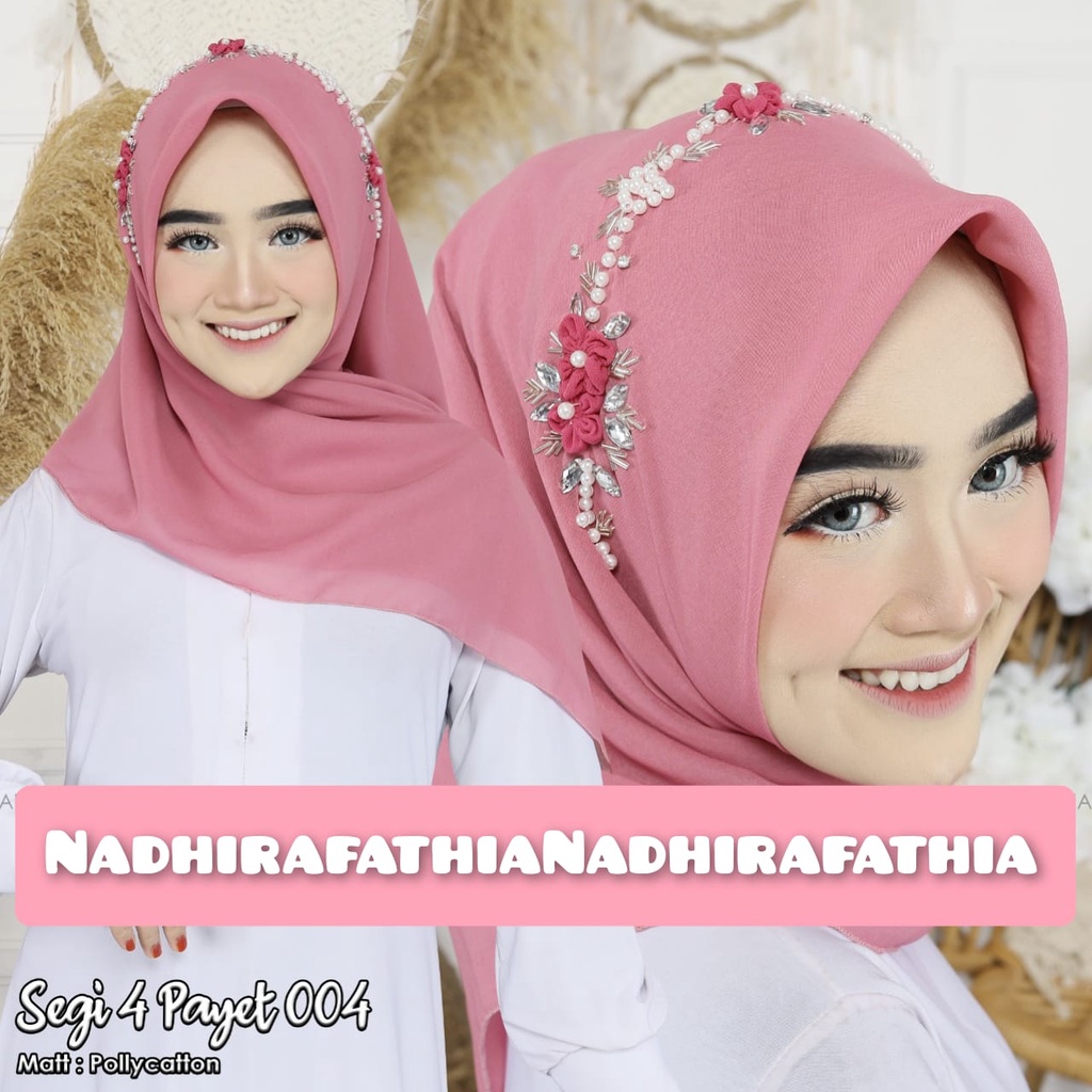JILBAB SEGI EMPAT PAYET/KERUDUNG SEGIEMPAT PAYET BANDO/JILBAB SEGI EMPAT BUNGA/BELLA SQUARE