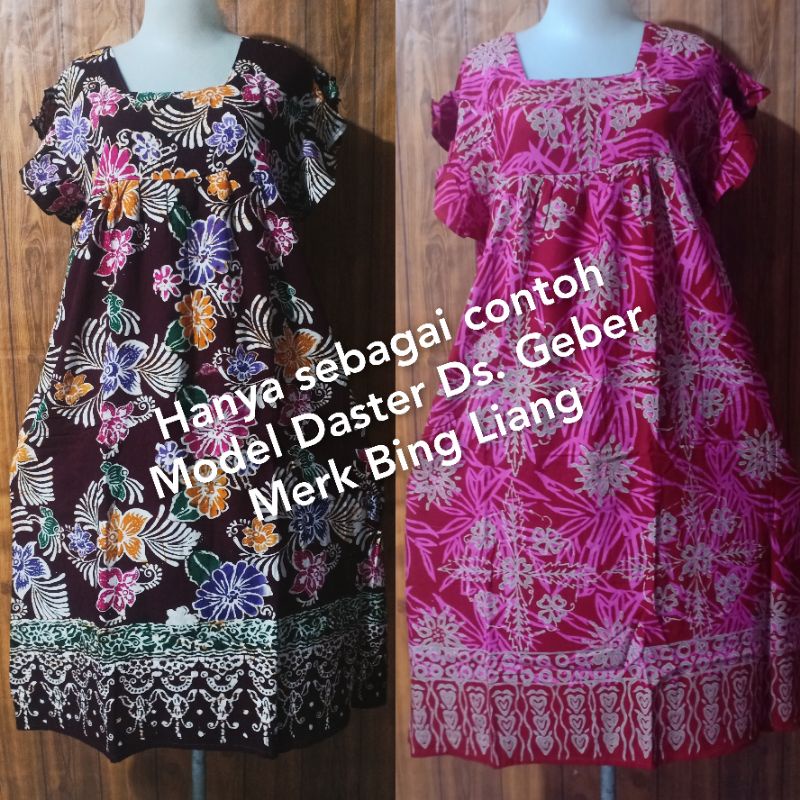 Daster  Bing Liang Ds. Geber