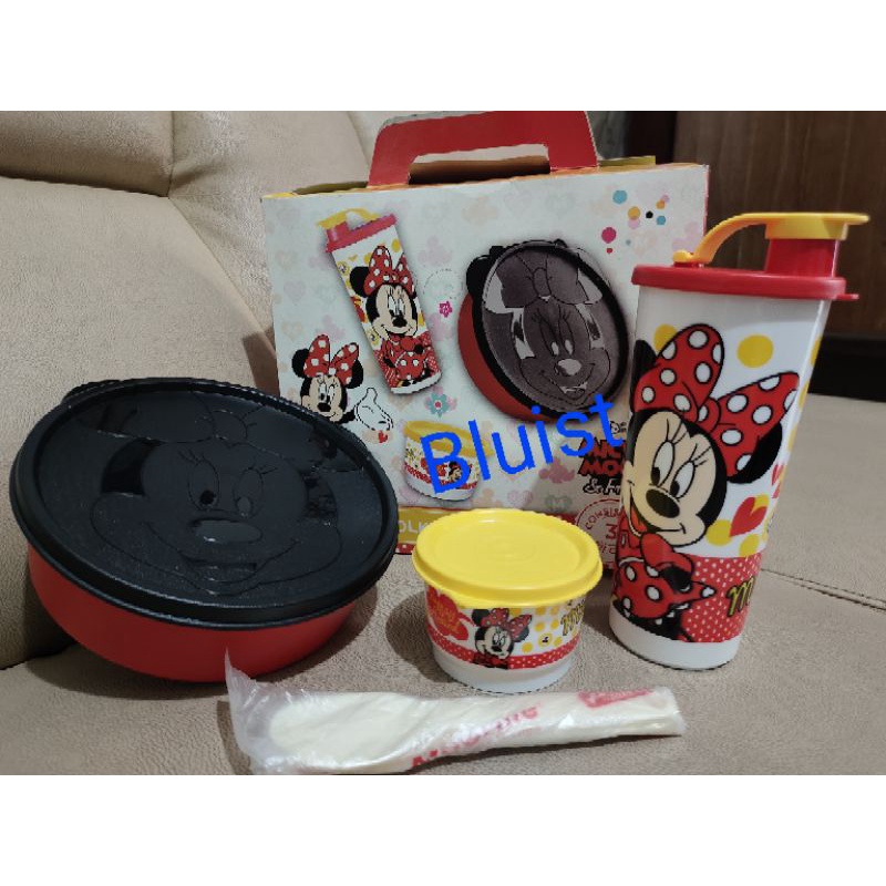 Moorlife Minnie Polkadot Lunch Set ORI