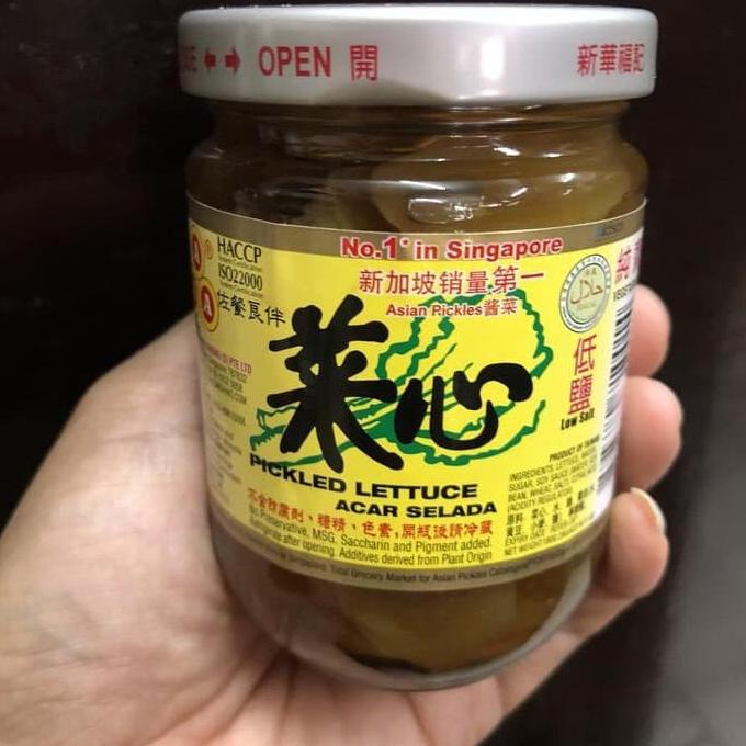 

[COD] Acar Selada AAA Brand pickle Lettuce 180gr [COD]