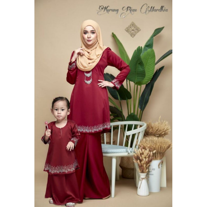 Mardhia Kids Baju Kurung Anak Mardhia Set Baju Kurung Keluarga Shopee Indonesia