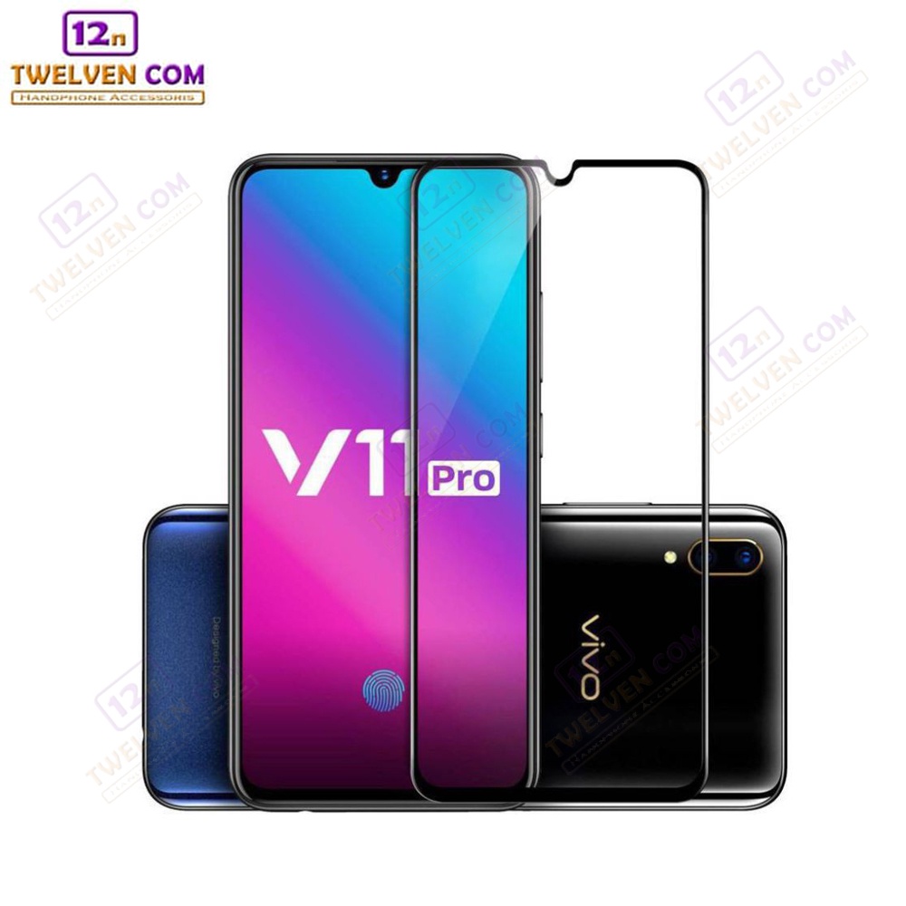 [FLASH SALE] zenBlade 5D Full Cover Tempered Glass Vivo V11 Pro - Hitam