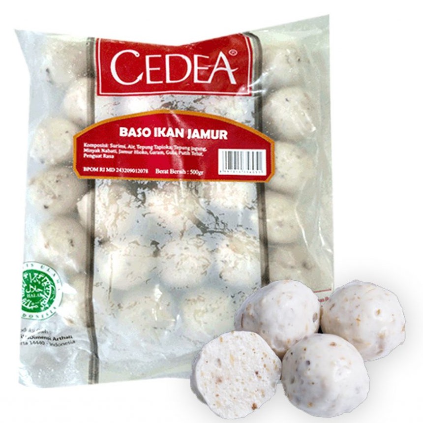 CEDEA BASO IKAN JAMUR 500GR