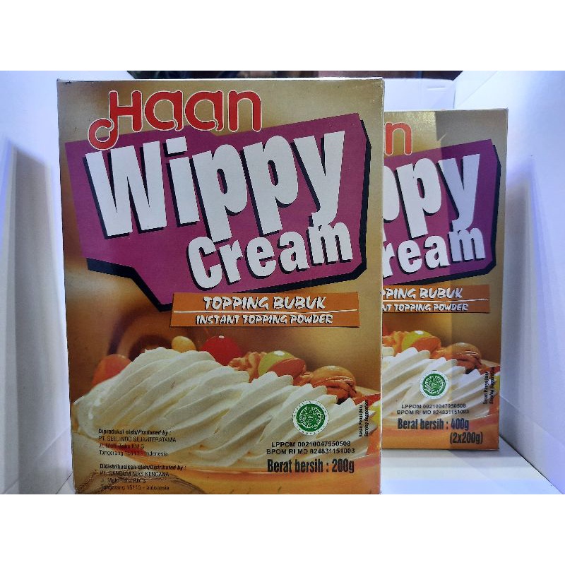 

TigaPutraStors | WIPPY CREAM BUBUK HAAN 200 gram