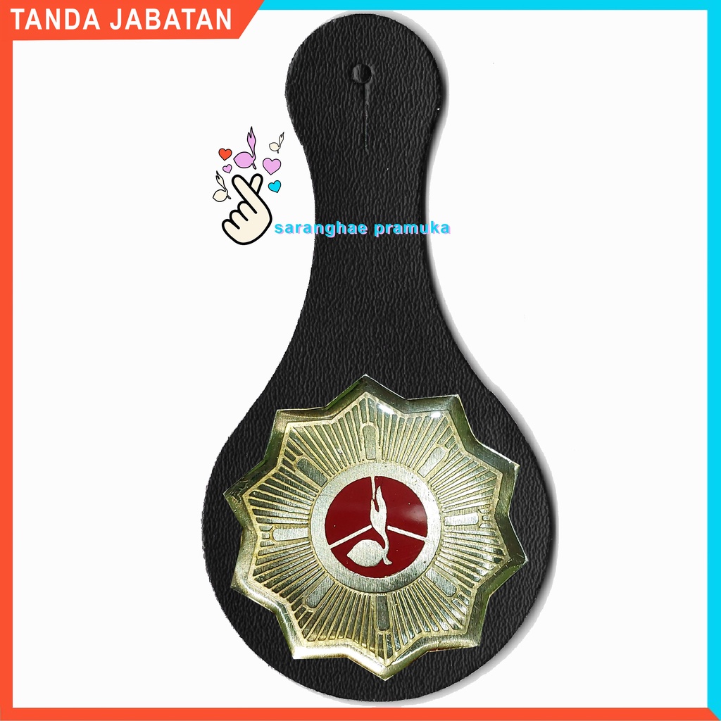 Pin Tanda Jabatan Pembina Penggalang Pramuka Lencana Tanjab Putra Putri