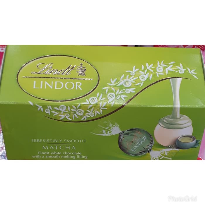 

Lindt Lindor Matcha Chocolate-Coklat Truffe Import