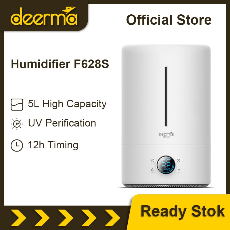 

DEERMA 4 Touch Version Humidifier Touch Sensor Colorful LED 5L F628S