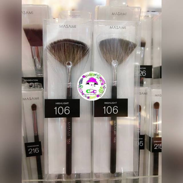 Masami Shouko fan brush 106 , 18 cm