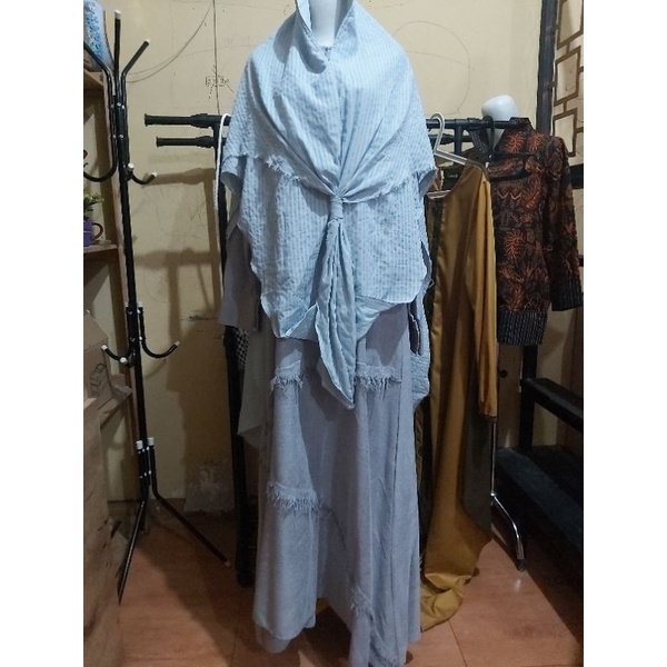 Gamis dress Chanel Cloth